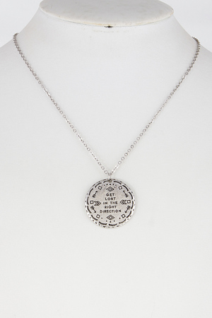 Get Lost In The Right Direction Necklace 6FCA9